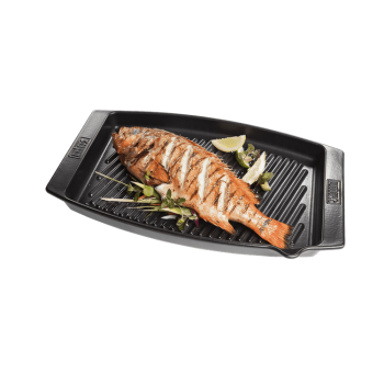 PLANCHA CERÁMICA PARA PESCADO WEBER 47x28cm.