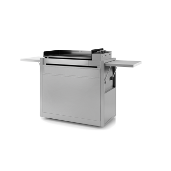 CARRO INOX CERRADO PARA PLANCHA PREMIUM 75 DE FORGE ADOUR