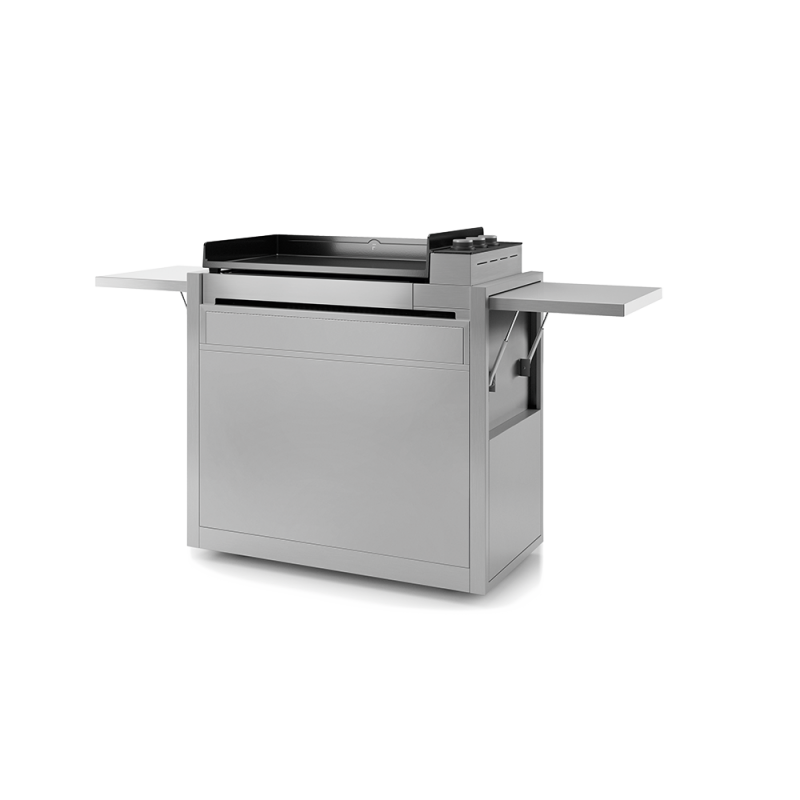 CARRO INOX CERRADO PARA PLANCHA PREMIUM 75 DE FORGE ADOUR CARRO INOX CERRADO PARA PLANCHA PREMIUM 75 DE FORGE ADOUR