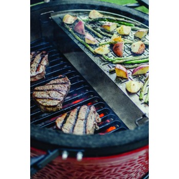 PARRILLA PERFORADA MEDIA LUNA KAMADO JOE BIG JOE