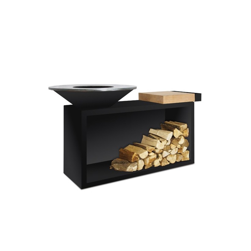 BARBACOA OFYR ISLA DE MADERA BLACK OIB-85-TW BARBACOA OFYR ISLA DE MADERA BLACK OIB-85-TW