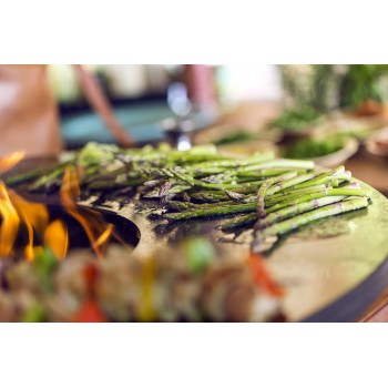 BARBECUE OFYR ISLAND TEAK WOOD BLACK OIB-100-TW