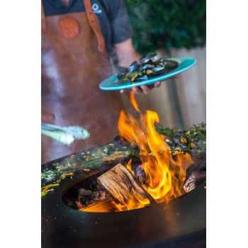 BARBACOA OFYR ISLA DE MADERA BLACK OIB-100-TW
