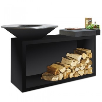 BARBECUE OFYR ISLAND CERAMIC BLACK OIB-85-CD