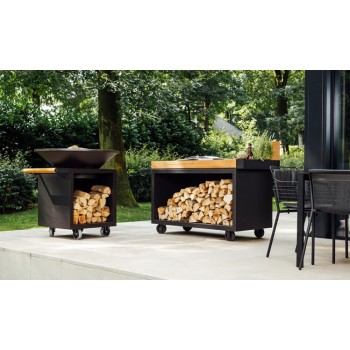 BARBACOA OFYR CLASSIC ALMACENAJE BLACK PRO OCSB-100-PRO