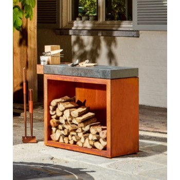 MESA DE CORTE CERÁMICA ALMACENAJE OFYR BUTCHER BLOCK BBS-90-CD