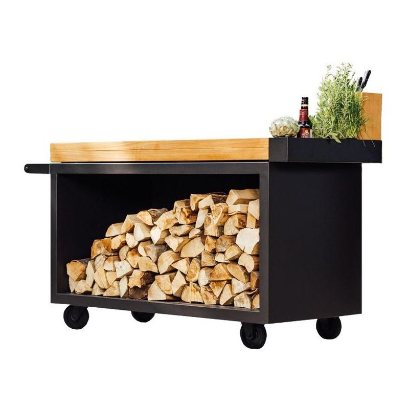 OFYR MISE EN PLACE PRO MESA DE TECA BLACK MP-B-135-PRO-TW OFYR MISE EN PLACE PRO MESA DE TECA BLACK MP-B-135-PRO-TW