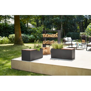 HERB GARDEN BENCH OFYR BLACK HG-BB