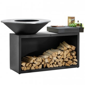 BARBECUE OFYR ISLAND CERAMIC BLACK OIB-100-CD