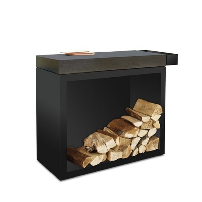 MESA DE CORTE CERÁMICA ALMACENAJE OFYR BUTCHER BLOCK BLACK BBSB-90-CD MESA DE CORTE CERÁMICA ALMACENAJE OFYR BUTCHER BLOCK BLACK BBSB-90-CD