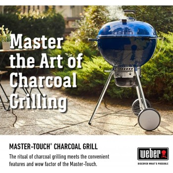 BARBACOA WEBER MASTER-TOUCH GBS C-5750 OCEAN BLUE 57cm