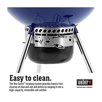 BARBACOA WEBER MASTER-TOUCH GBS C-5750 OCEAN BLUE 57cm