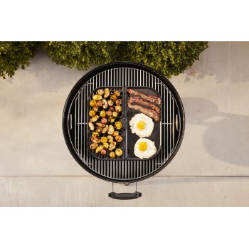 PLANCHA Y PARRILLA PARA MARCAR CARNE -  2EN1 WEBER