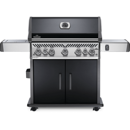 BARBACOA NAPOLEON ROGUE SE 625 CON QUEMADOR LATERAL Y TRASERO INFRARROJOS NEGRA