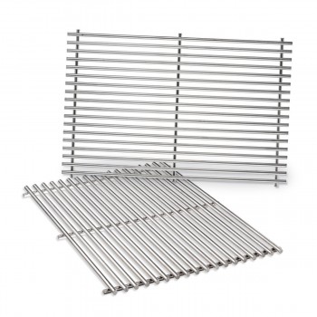 SET DE 2 PARRILLAS DE COCCIÓN DE ACERO INOXIDABLE PARA GENESIS SERIE 300