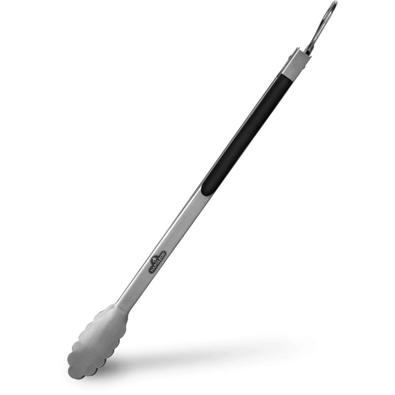 STAINLESS STEEL EASY LOCKING TONGS WITH RUBBER GRIP NAPOLEON STAINLESS STEEL EASY LOCKING TONGS WITH RUBBER GRIP NAPOLEON