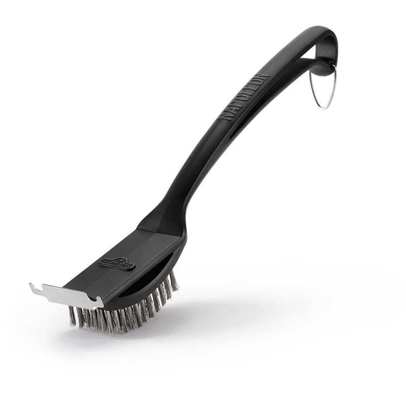 HARD PLASTIC BRUSH WITH STAINLESS STEEL BRISTLES NAPOLEON HARD PLASTIC BRUSH WITH STAINLESS STEEL BRISTLES NAPOLEON