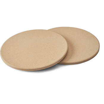2 PIEDRAS PARA PIZZA PARA TRAVELQ NAPOLEON (ø25cm)