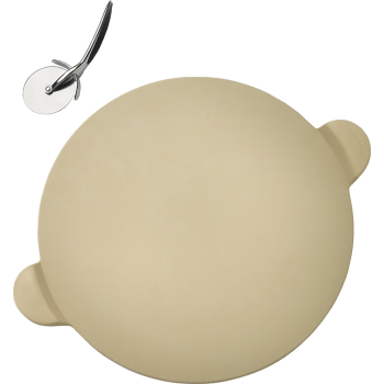 PIEDRA PARA PIZZA CON CORTADOR NAPOLEON (ø38cm)