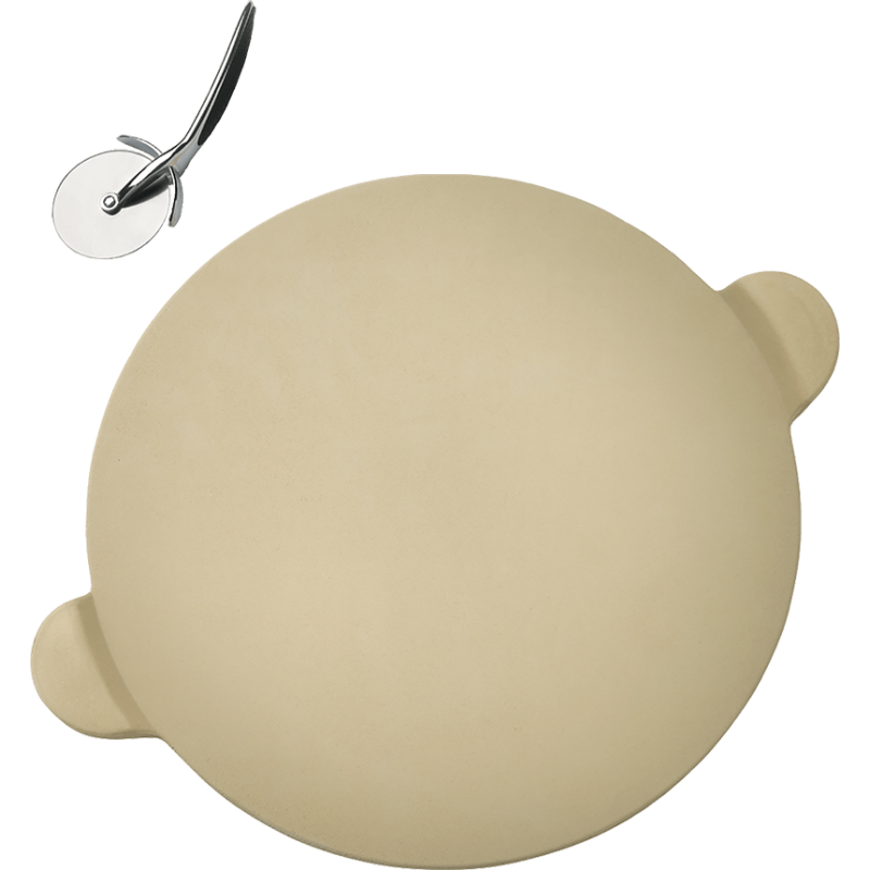 PIEDRA PARA PIZZA CON CORTADOR NAPOLEON (ø38cm) PIEDRA PARA PIZZA CON CORTADOR NAPOLEON (ø38cm)