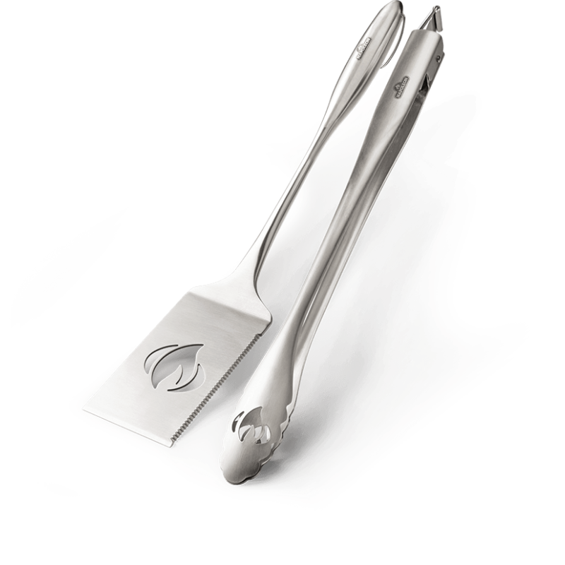 STAINLESS STEEL TONGS AND SPATULA TOOLSET NAPOLEON STAINLESS STEEL TONGS AND SPATULA TOOLSET NAPOLEON