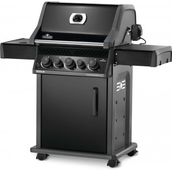 BARBACOA NAPOLEON ROGUE 425 CON QUEMADOR LATERAL, TRASERO INFRARROJO Y ASADOR NEGRA