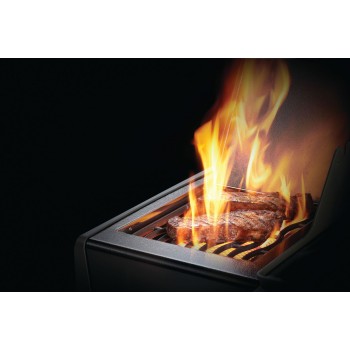 BARBACOA NAPOLEON ROGUE XT 425 CON QUEMADOR LATERAL INFRARROJO NEGRA