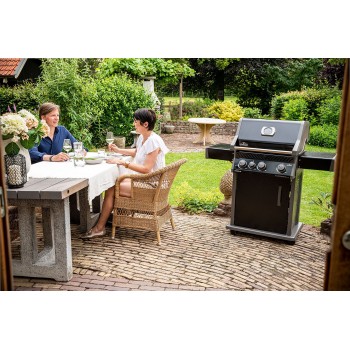 BARBACOA NAPOLEON ROGUE XT 425 CON QUEMADOR LATERAL INFRARROJO NEGRA