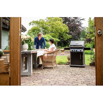 BARBECUE NAPOLEON ROGUE XT 425 WITH INFRARED SIDE BURNER BLACK