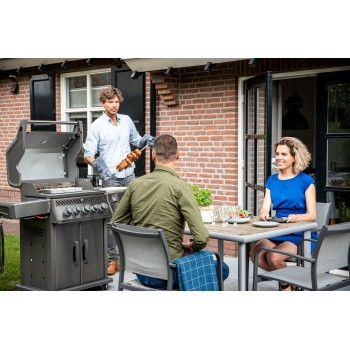BARBECUE NAPOLEON ROGUE SE 425 WITH INFRARED SIDE AND REAR BURNERS INOX