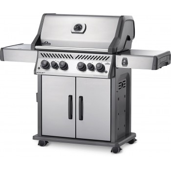BARBACOA NAPOLEON ROGUE SE 525 CON QUEMADOR LATERAL Y TRASERO INFRARROJOS INOX