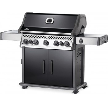 BARBACOA NAPOLEON ROGUE SE 625 CON QUEMADOR LATERAL Y TRASERO INFRARROJOS NEGRA