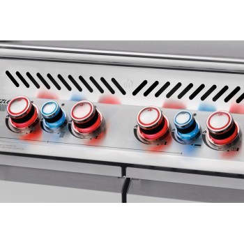 BARBACOA NAPOLEON PRESTIGE PRO 500 CON QUEMADOR LATERAL Y TRASERO INFRARROJOS INOX