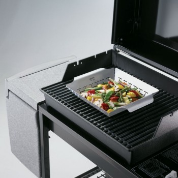 BANDEJA PARA VERDURAS DE ACERO INOXIDABLE WEBER