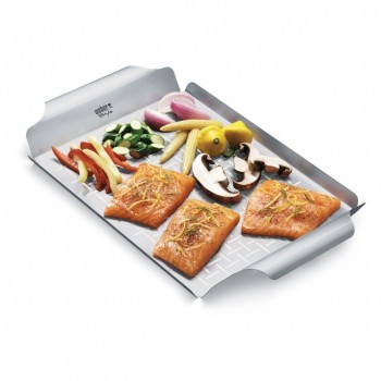 BANDEJA RECTANGULAR DE ACERO INOXIDABLE WEBER