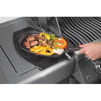 CAST IRON SIZZLE PLATTER WITH TRAY NAPOLEON