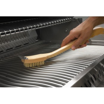 WOODEN BRUSH WITH BRASS BRISTLES NAPOLEON