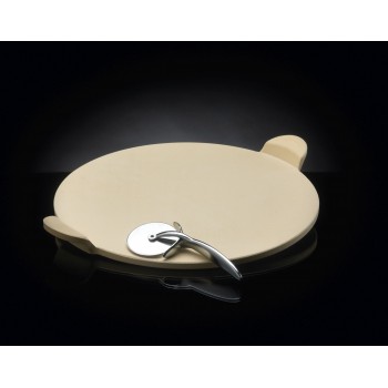 PIEDRA PARA PIZZA CON CORTADOR NAPOLEON (ø38cm)