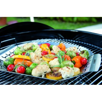 BANDEJA GRANDE PARA VERDURAS INOX WEBER