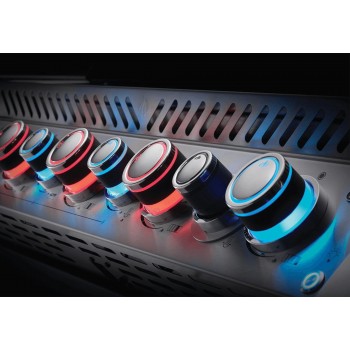 BARBACOA NAPOLEON PRESTIGE PRO 665 CON QUEMADOR TRASERO INFRARROJO INOX EMPOTRADA