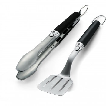SET DE 2 ACCESORIOS DE INOXIDABLE WEBER
