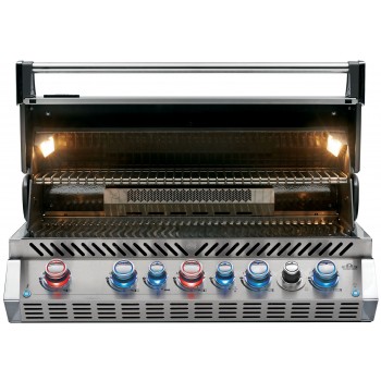 BARBACOA NAPOLEON PRESTIGE PRO 665 CON QUEMADOR TRASERO INFRARROJO INOX EMPOTRADA