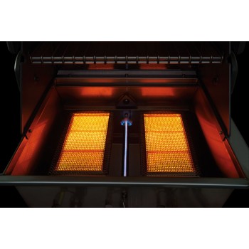 BARBACOA NAPOLEON PRESTIGE PRO 825 CON QUEMADORES INFERIORES Y TRASEROS INFRARROJOS INOX EMPOTRADA