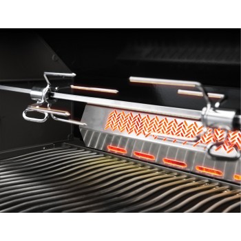 BARBACOA NAPOLEON PRESTIGE PRO 825 CON QUEMADORES INFERIORES Y TRASEROS INFRARROJOS INOX EMPOTRADA