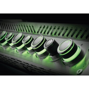BARBACOA NAPOLEON PRESTIGE PRO 665 CON QUEMADOR TRASERO INFRARROJO INOX EMPOTRADA DE GAS NATURAL