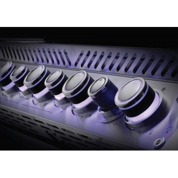 BARBACOA NAPOLEON PRESTIGE PRO 665 CON QUEMADOR TRASERO INFRARROJO INOX EMPOTRADA DE GAS NATURAL