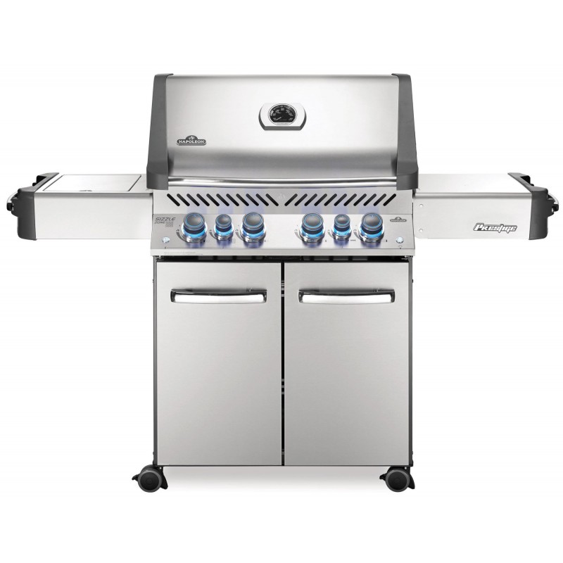 BARBACOA NAPOLEON PRESTIGE 500 CON QUEMADOR LATERAL Y TRASERO INFRARROJOS INOX BARBACOA NAPOLEON PRESTIGE 500 CON QUEMADOR LATERAL Y TRASERO INFRARROJOS INOX