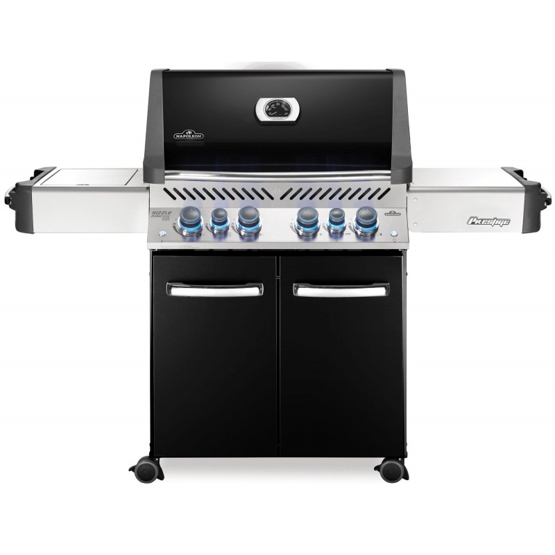 BARBACOA NAPOLEON PRESTIGE 500 CON QUEMADOR LATERAL Y TRASERO INFRARROJOS NEGRA BARBACOA NAPOLEON PRESTIGE 500 CON QUEMADOR LATERAL Y TRASERO INFRARROJOS NEGRA