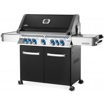 BARBACOA NAPOLEON PRESTIGE 665 CON QUEMADOR LATERAL Y TRASERO INFRARROJOS NEGRA