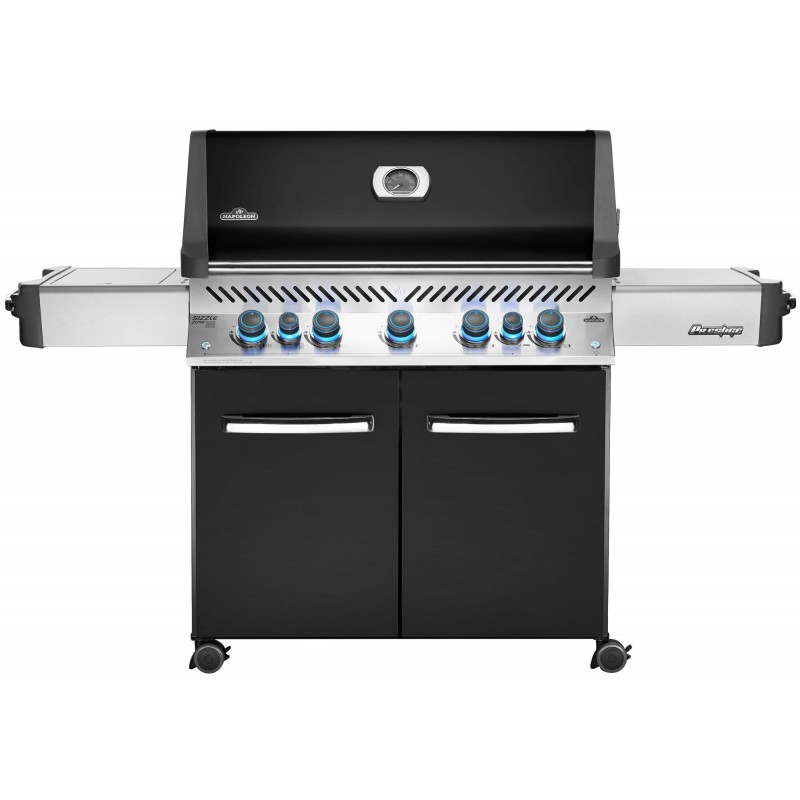 BARBACOA NAPOLEON PRESTIGE 665 CON QUEMADOR LATERAL Y TRASERO INFRARROJOS NEGRA BARBACOA NAPOLEON PRESTIGE 665 CON QUEMADOR LATERAL Y TRASERO INFRARROJOS NEGRA